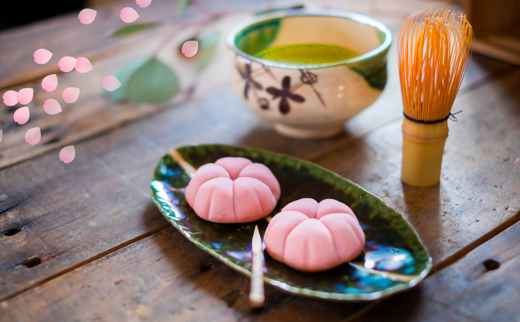 日本の象徴 第10位 抹茶と和菓子